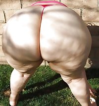 BBW Big Butt - Huge Round Ass - Bubble Mature Booty