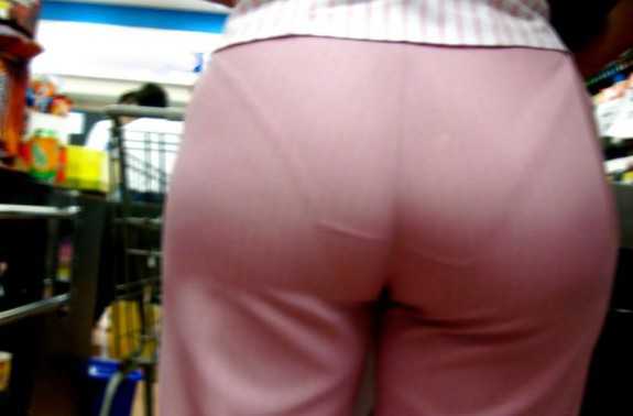 Hidden Camera - Big Mature Butt - Ass Voyeur