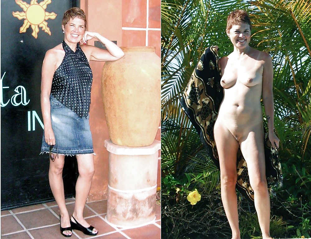 Sexy MILFS and Matures 40 (Dressed and undressed)