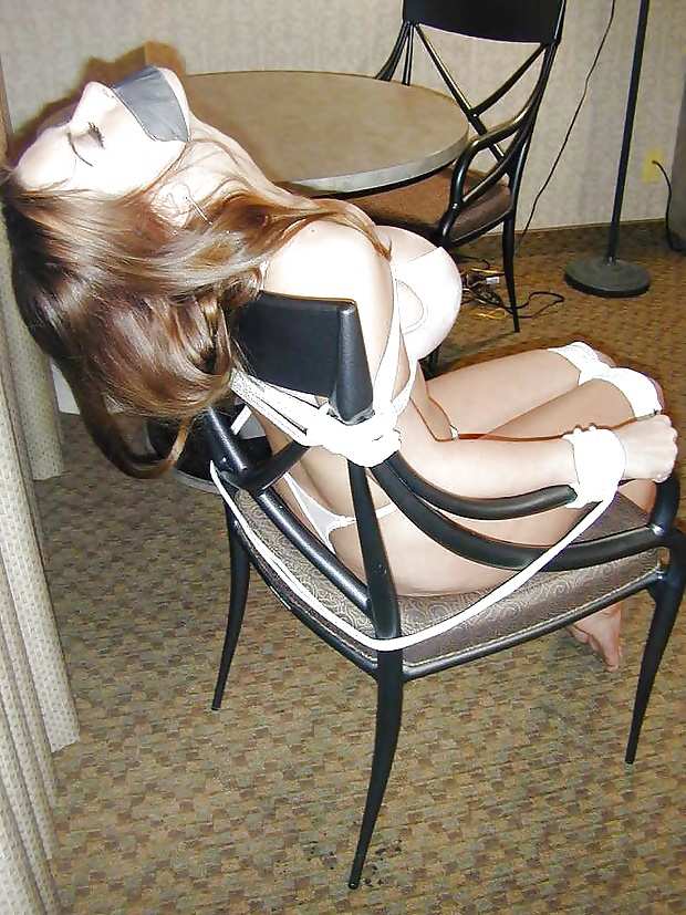 Chair Bondage - Sluts Tied and Exposed