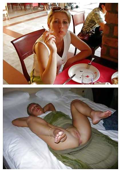 Exposed Slut Wives - Before and After 213